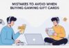 Mistakes to Avoid When Buying Gaming Gift Cards Online