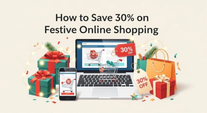 How to Save 30% on Festive Online Shopping
